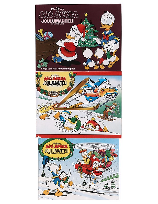 Aku Ankka  joulumanteli 2020/2013/2012 - Disney, Walt - Sarjakuvat - 10105308636 - 0