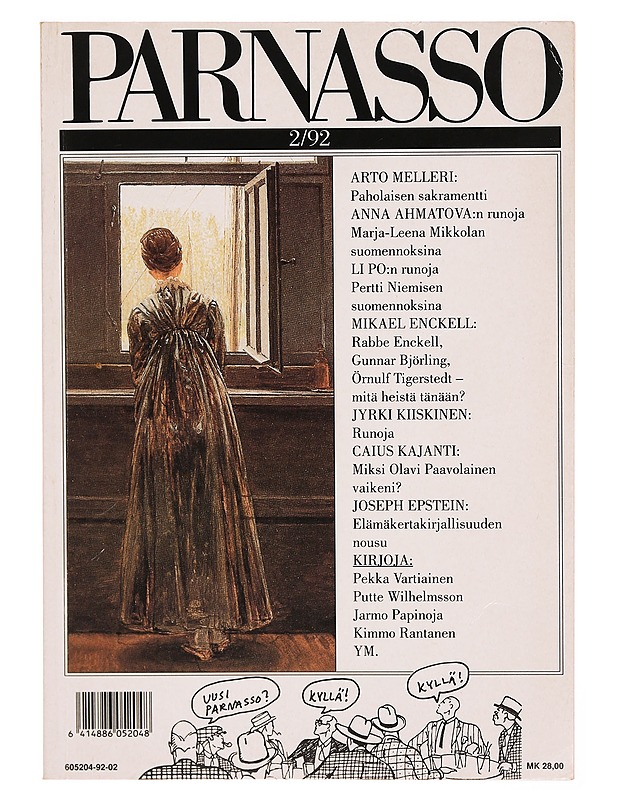 Parnasso : 2/92 - Lehdet - 10105308825 - 0