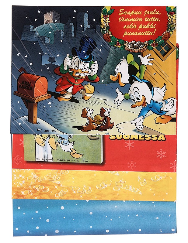 Joulumanteli : N:o 52-53B/2015, Aku Ankka - Walt Disney - Sarjakuvat - 10105308830 - 1