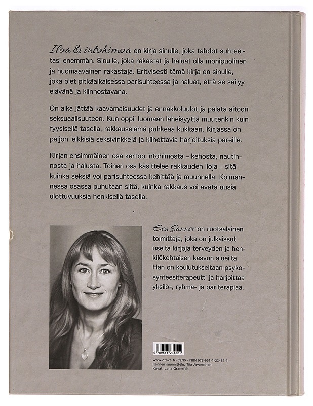 Iloa & intohimoa - Sanner, Eva - Tietokirjat ja oppaat - 10105309115 - 1