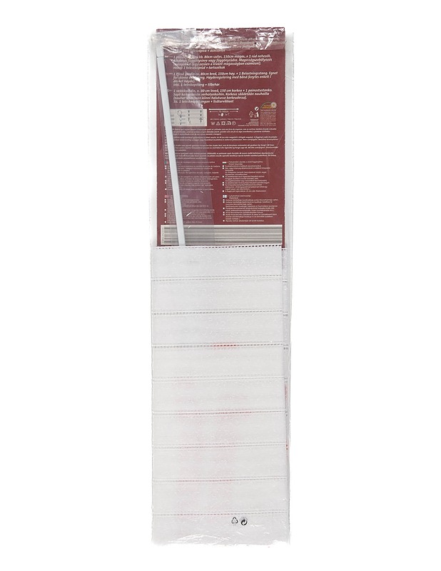 Vekkikaihdin + teleskooppitanko, 80x150 cm - Verhot ja kapat - 10105309177 - 1