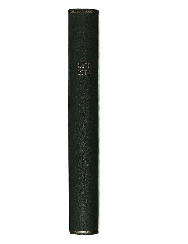 Svensk Filatelistisk Tidskrift årgång 1974 - Lehdet - 10105309281 - 1