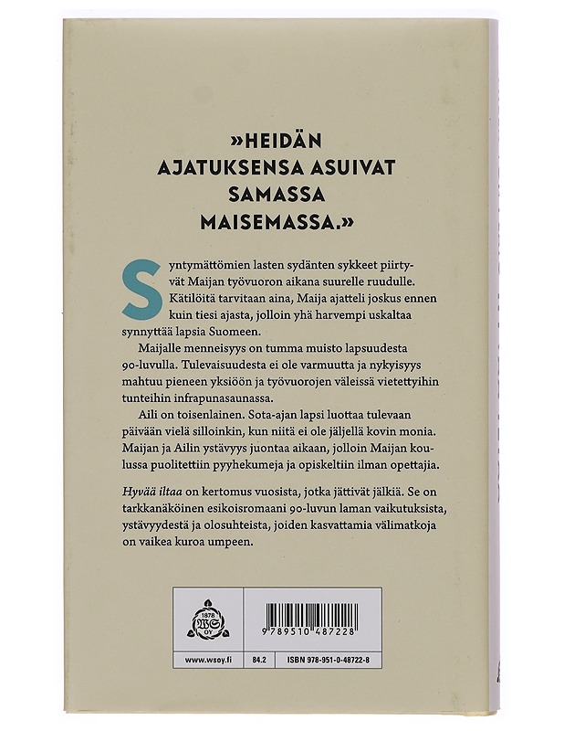 Hyvää iltaa - Milla von Plato - Romaanit ja novellit - 10105309297 - 1