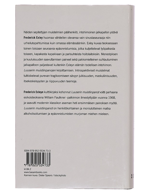 Luuserin muistiinpanot - Exley, Frederick - Elämäkerrat ja muistelmat - 10105309352 - 1