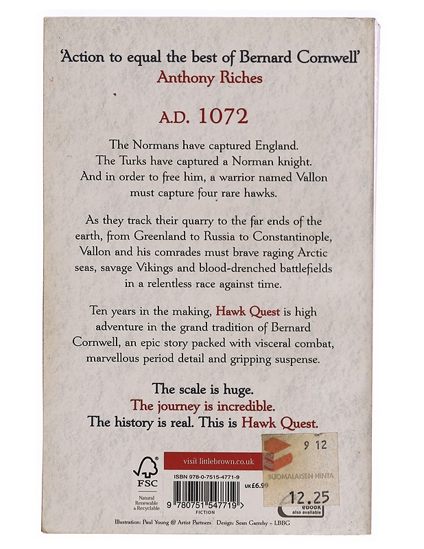 Hawk Quest - Robert Lyndon - Romaanit ja novellit - 10105309849 - 1