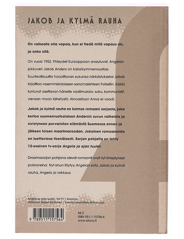 Jakob ja kylmä rauha - Donner, Jörn - Romaanit ja novellit - 10105310042 - 1