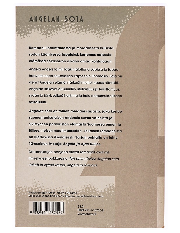 Angelan sota - Donner, Jörn - Romaanit ja novellit - 10105310044 - 1