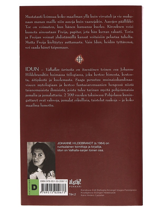 Idun / Valhallan tarinoita - Hildebrandt, Johanne - Fantasia- ja scifi - 10105310056 - 1