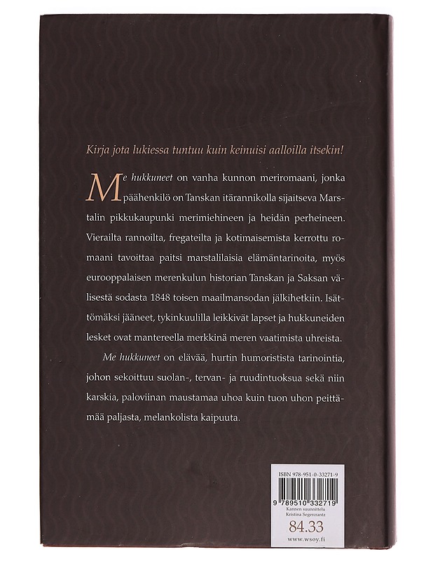 Me hukkuneet - Jensen, Carsten - Romaanit ja novellit - 10105310106 - 1