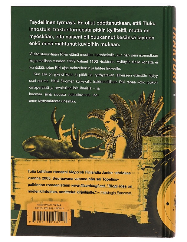 Traktori - Tuija Lehtinen - Nuorten kirjat - 10105310280 - 1