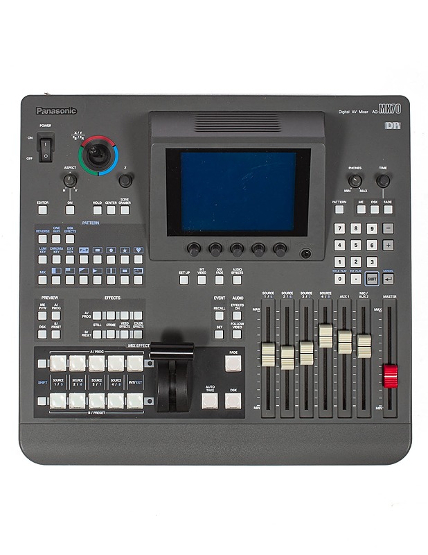 PANASONIC AG-MX70 AV-mixeri ja HAMA AV Processor 126 ohjain - Muu elektroniikka - 10105310415 - 2