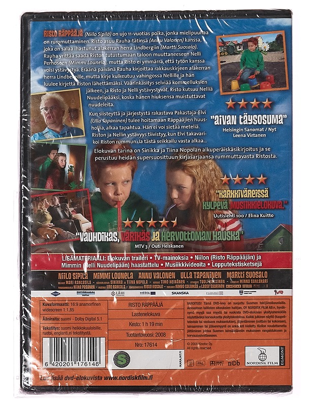 Risto Räppääjä - DVD - DVD-elokuvat - 10105310533 - 1