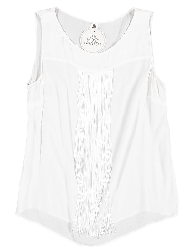 Valkoinen toppi - Naisten paidat ja topit - 10105310687 - 0