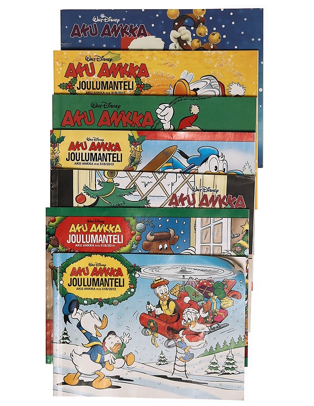 Aku Ankan joulumanteli, 7 kpl - Lehdet - 10105310700 - 0