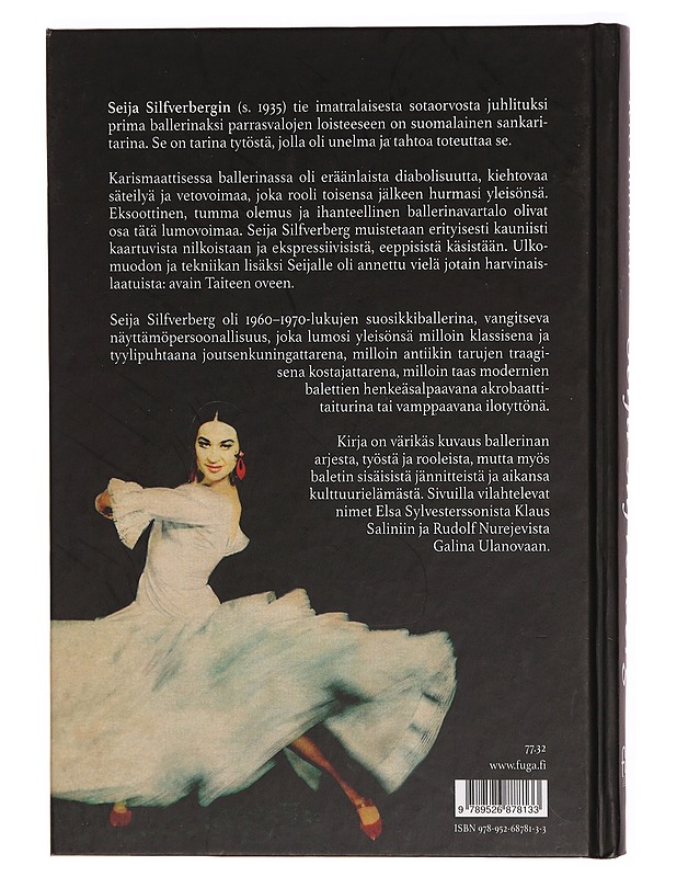 Seija Silfverberg : ballerina kuin liekki - Halvorsen, Tero - Tietokirjat ja oppaat - 10105310756 - 1