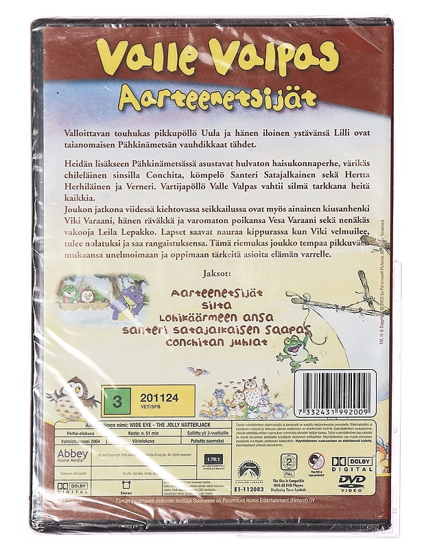 Valle Valpas: Aarteenetsijät - DVD - DVD-elokuvat - 10105310752 - 1