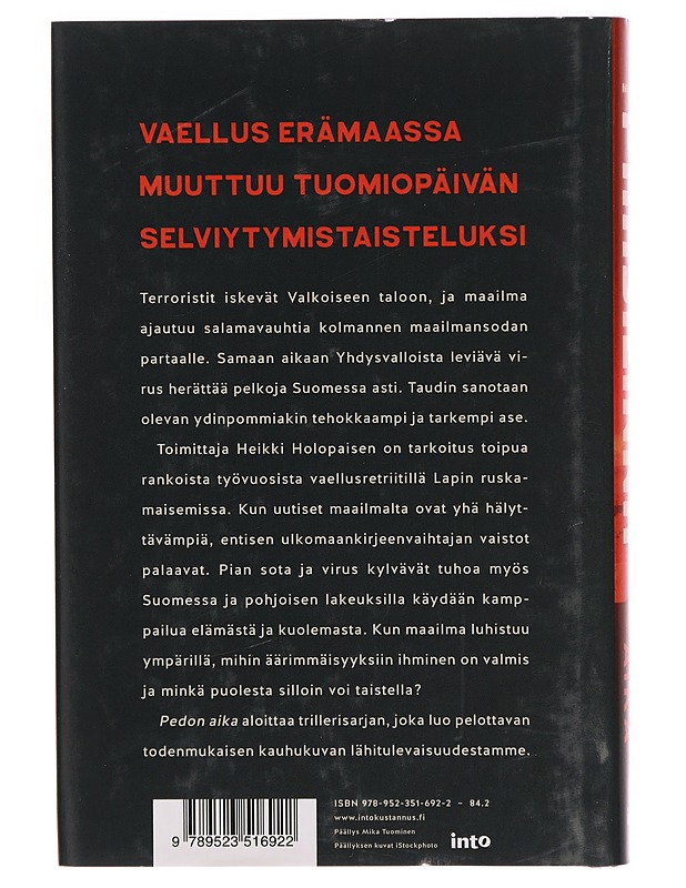 Pedon aika - Mauri Paasilinna - Jännitys ja dekkarit - 10105310873 - 1