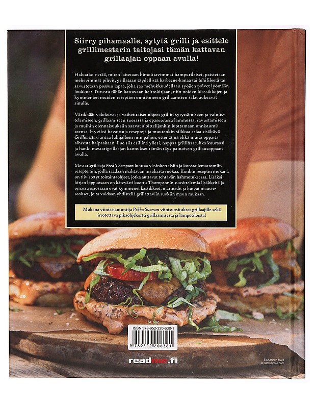 Grillimestari : suuri grillauskirja - Thompson, Fred - Ruokakirjat - 10105310958 - 1