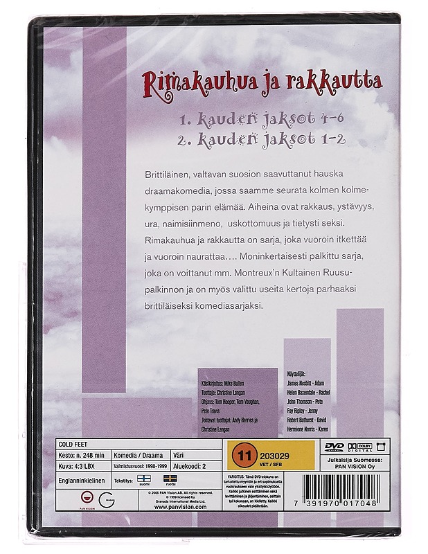 Rimakauhua ja rakkautta. Kausi 1, Jaksot 4-6. Kausi 2 : Jaksot 1-2 - DVD - DVD-elokuvat - 10105311212 - 1