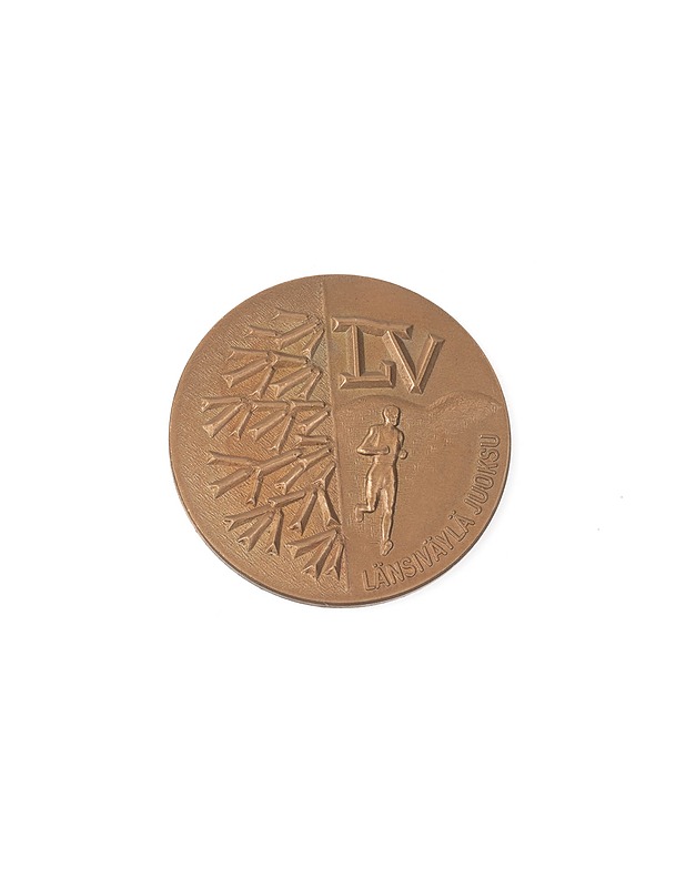 Länsiväyläjuoksu -84, mitali - Koriste-esineet - 10105311251 - 0