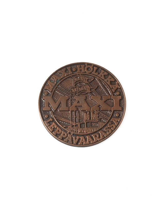 Maxi-hölkkä Leppävaarassa, mitali - Koriste-esineet - 10105311284 - 1