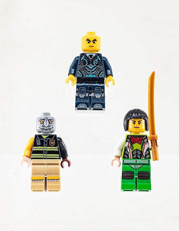 LEGO minifiguuri, 3 kpl - Lasten lelut - 10105311319 - 0