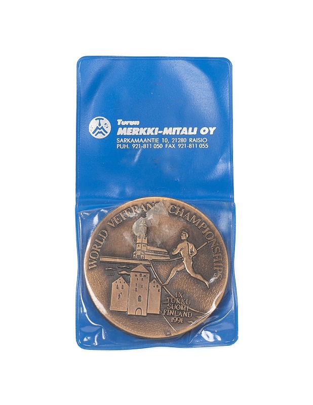 World Veterans' Championships IX Turku 1991 - Koriste-esineet - 10105311459 - 0