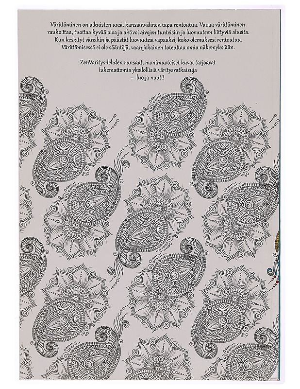 Zenväritys ; luova värittämistä aikuisille ; spesiaali 2 - Harrastekirjat - 10105311467 - 1
