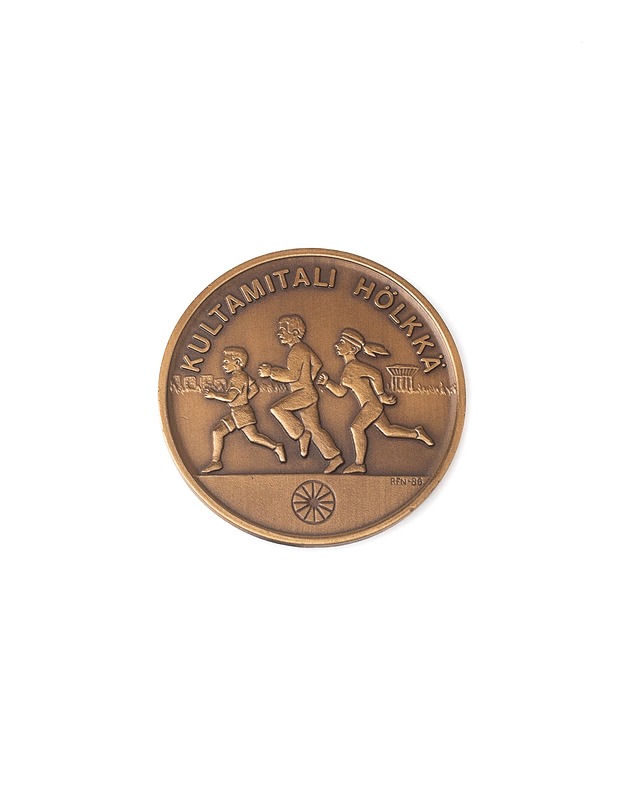 Kultamitali hölkkä 1987 - Koriste-esineet - 10105311552 - 0