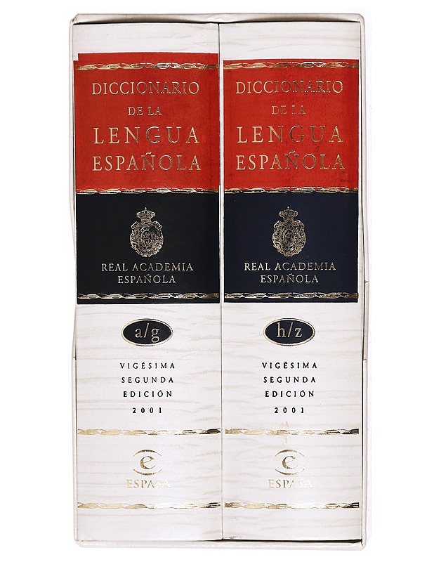 Diccionario de la lengua espanola de la Real Academia Espanola de la Lengua. Edicion 22 - Tietokirjat - 10105311578 - 1