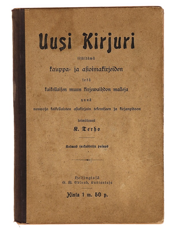 Uusi kirjuri - K. Terho - Tietokirjat ja oppaat - 10105311593 - 0