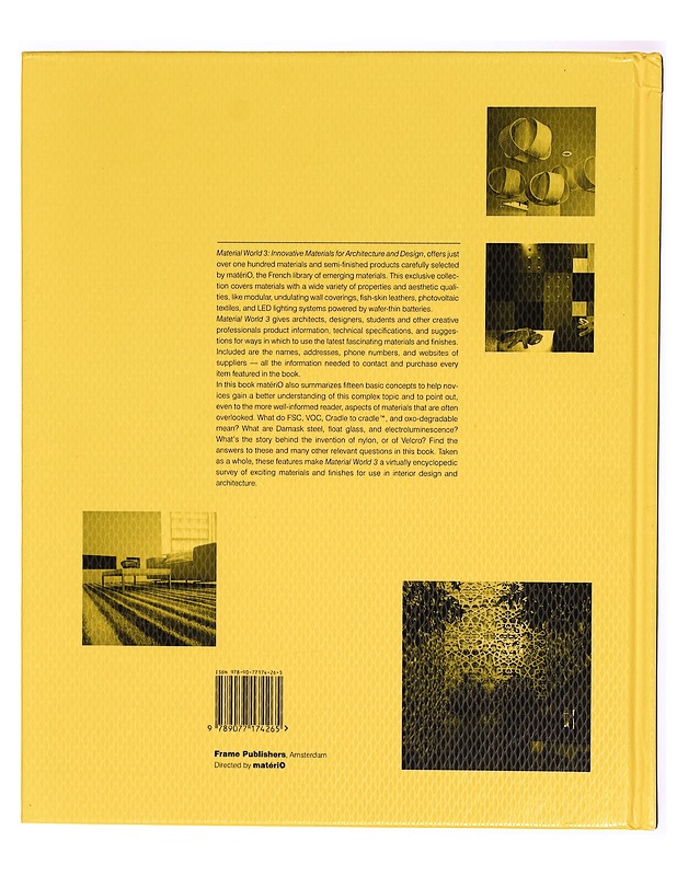 Material world 3: innovative materials for architecture and design - Tietokirjat ja oppaat - 10105311705 - 1