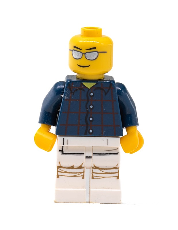 LEGO ruutupaitainen minifiguuri - Lasten lelut - 10105311785 - 0