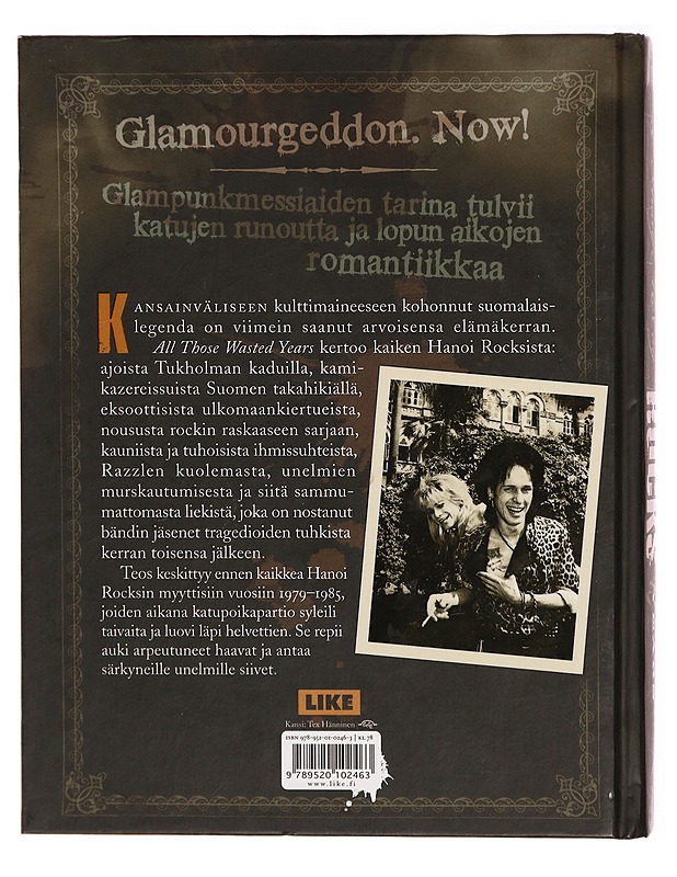 Hanoi Rocks : all those wasted years - Väntänen, Ari - Musiikki- ja elokuvakirjat - 10105311817 - 1