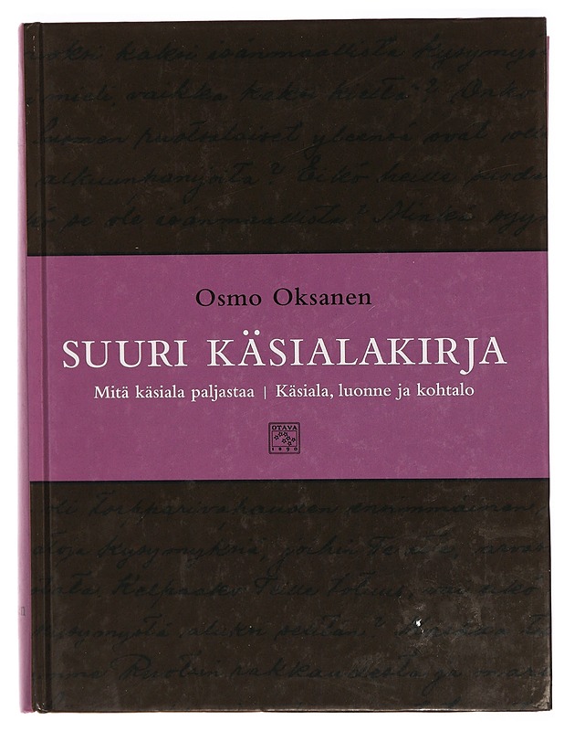 Suuri käsialakirja - Osmo Oksanen - Tietokirjat ja oppaat - 10105311835 - 0