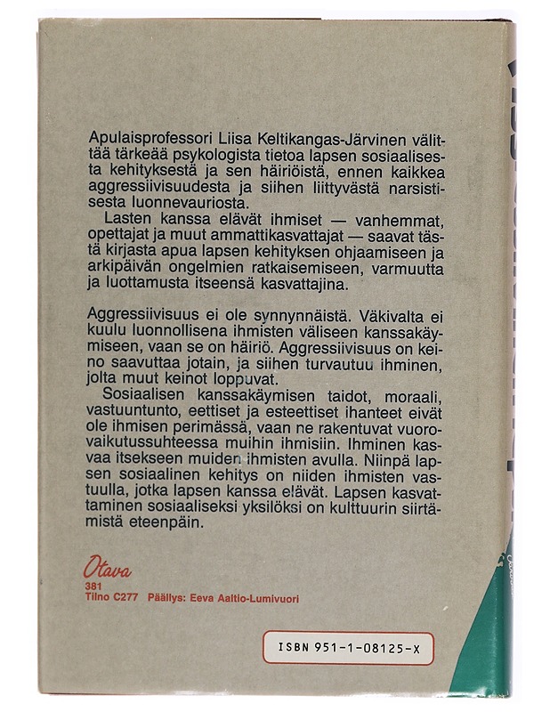 Aggressiivinen lapsi - Tietokirjat ja oppaat - 10105311875 - 1