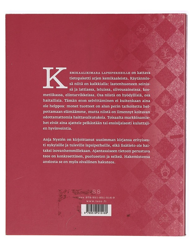Kemikaalikimara lapsiperheille - Anja Nystén - Tietokirjat ja oppaat - 10105311950 - 1