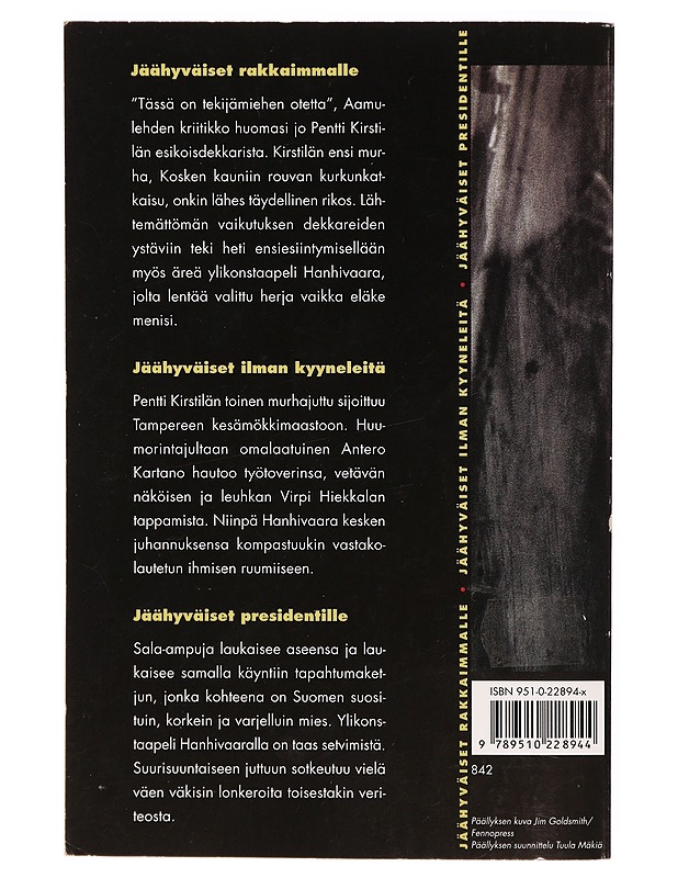 Ylikonstaapeli Hanhivaaran tutkimuksia - Pentti Kirstilä - Jännitys ja dekkarit - 10105312005 - 1
