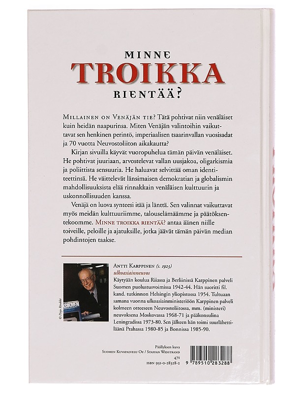 Minne troikka rientää? - Historiakirjat - 10105312027 - 1