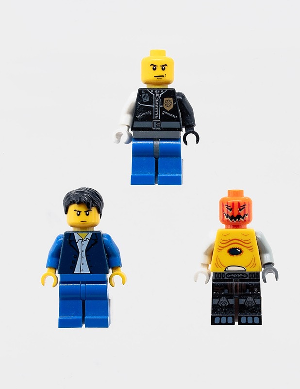 LEGO minifiguuri, 3 kpl - Lasten lelut - 10105312036 - 0