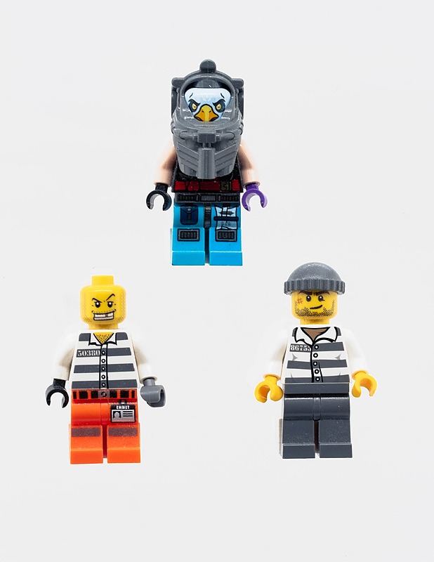LEGO minifiguuri, 3 kpl - Lasten lelut - 10105312125 - 0