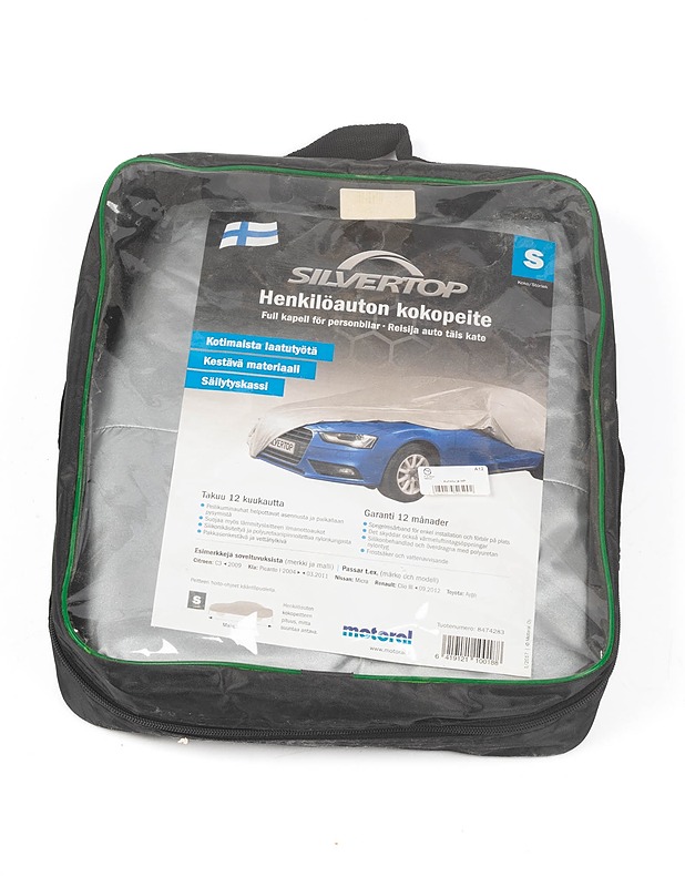 SILVERTOP Henkilöautojen kokopeite S - Muut urheiluvälineet ja vapaa-aika - 10105312209 - 1