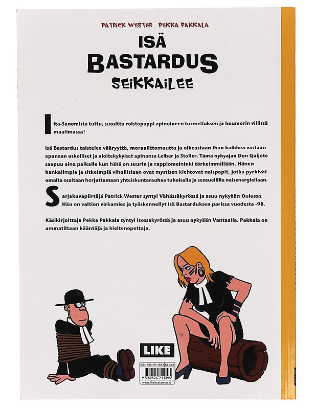Isä Bastardus seikkailee - Wester, Patrick - Sarjakuvat - 10105312596 - 1