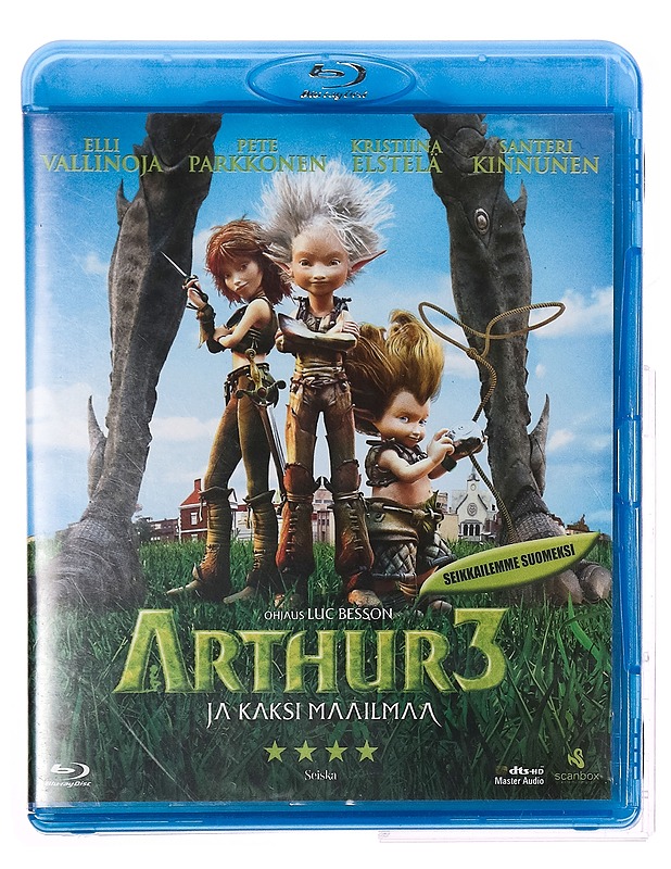 Arthur 3 ja kaksi maailmaa - Blu-ray - Blu-ray-levyt - 10105312721 - 0