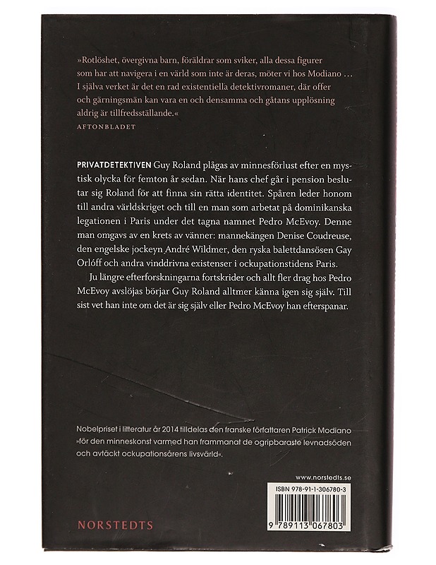 De dunkla butikernas gata - Modiano, Patrick - Romaanit ja novellit - 10105312863 - 1