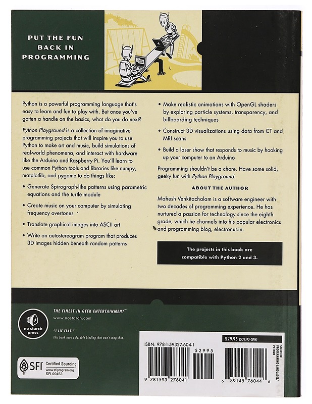 Python playground : geeky projects for the curious programmer - Mahesh Venkitachalam - Tietokirjat ja oppaat - 10105312978 - 1