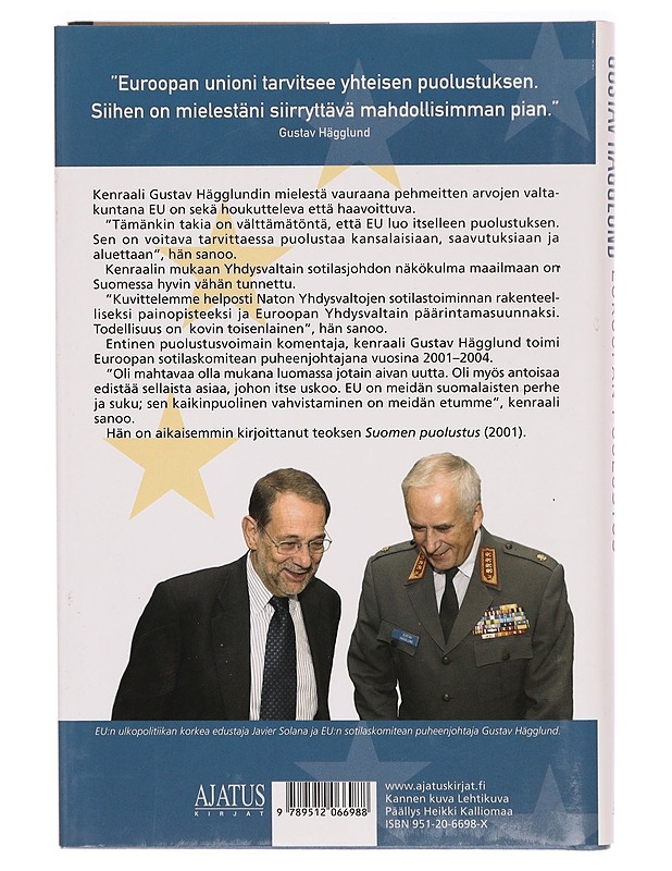 Euroopan puolustus - Hägglund, Gustav - Tietokirjat ja oppaat - 10105313371 - 1
