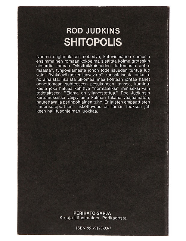 Shitopolis - Judkins, Rod - Tietokirjat ja oppaat - 10105313609 - 1