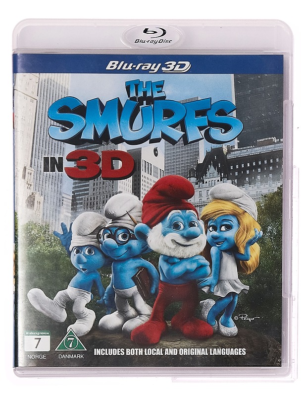 The Smurfs - Blu-Ray - Blu-ray-levyt - 10105313637 - 0