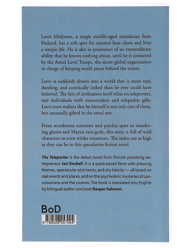 The teleporter - Enckell, Jari - Fantasia- ja scifi - 10105313828 - 1